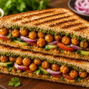 Chickpea Crunch Sandwich
